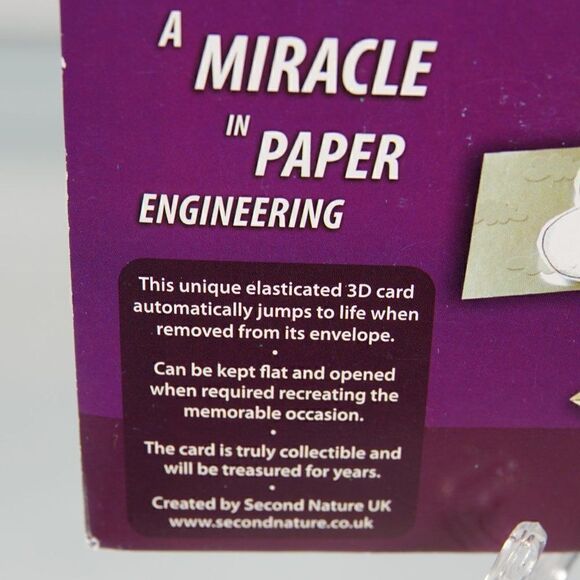 New Baby Girl Pop Up Greeting Card - Picture 5 of 8